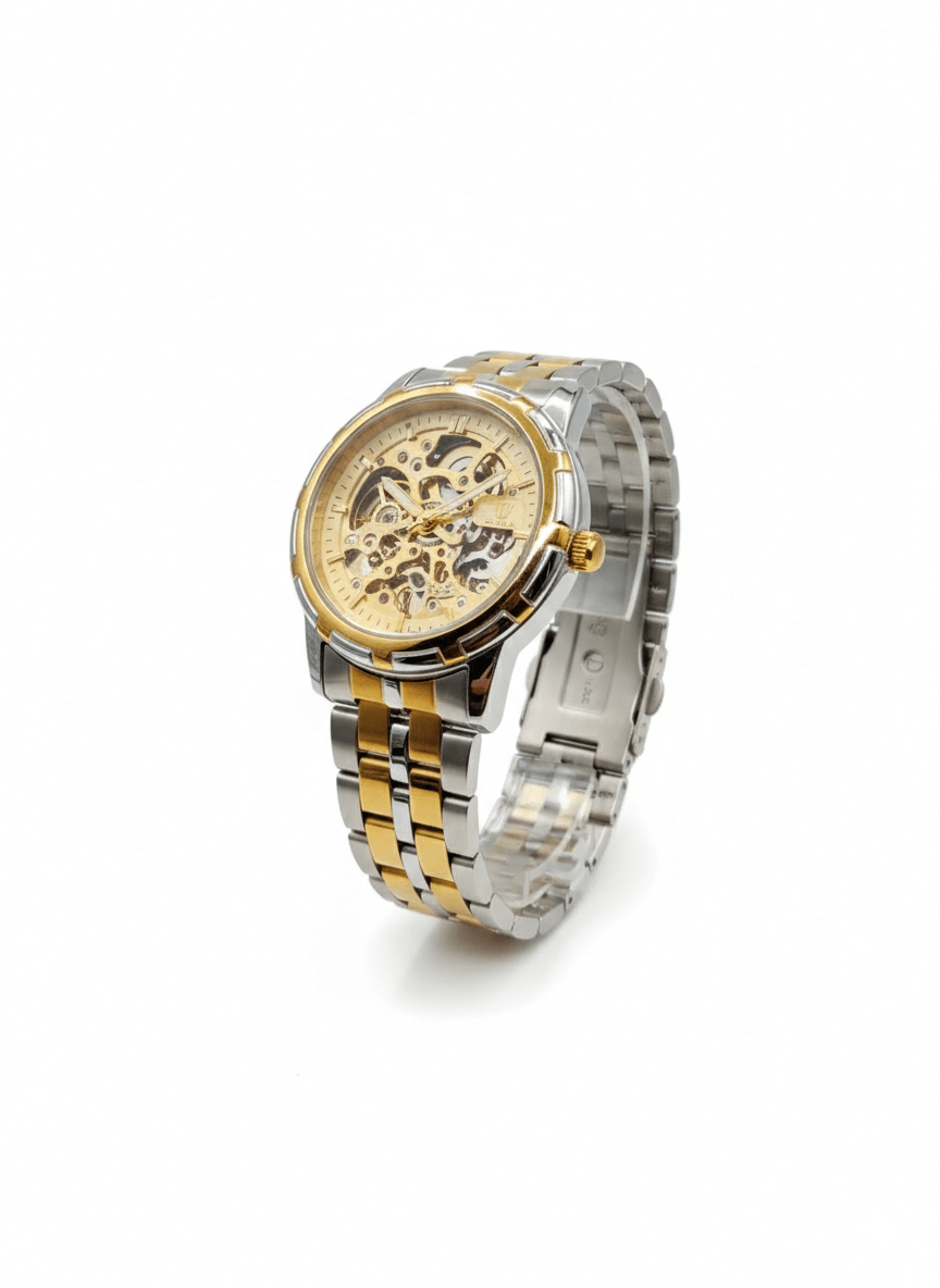 Casual Ego Rlx Skeleton Face – Luxury Branded Watch for Men | Automatic Style & Butterfly Lock