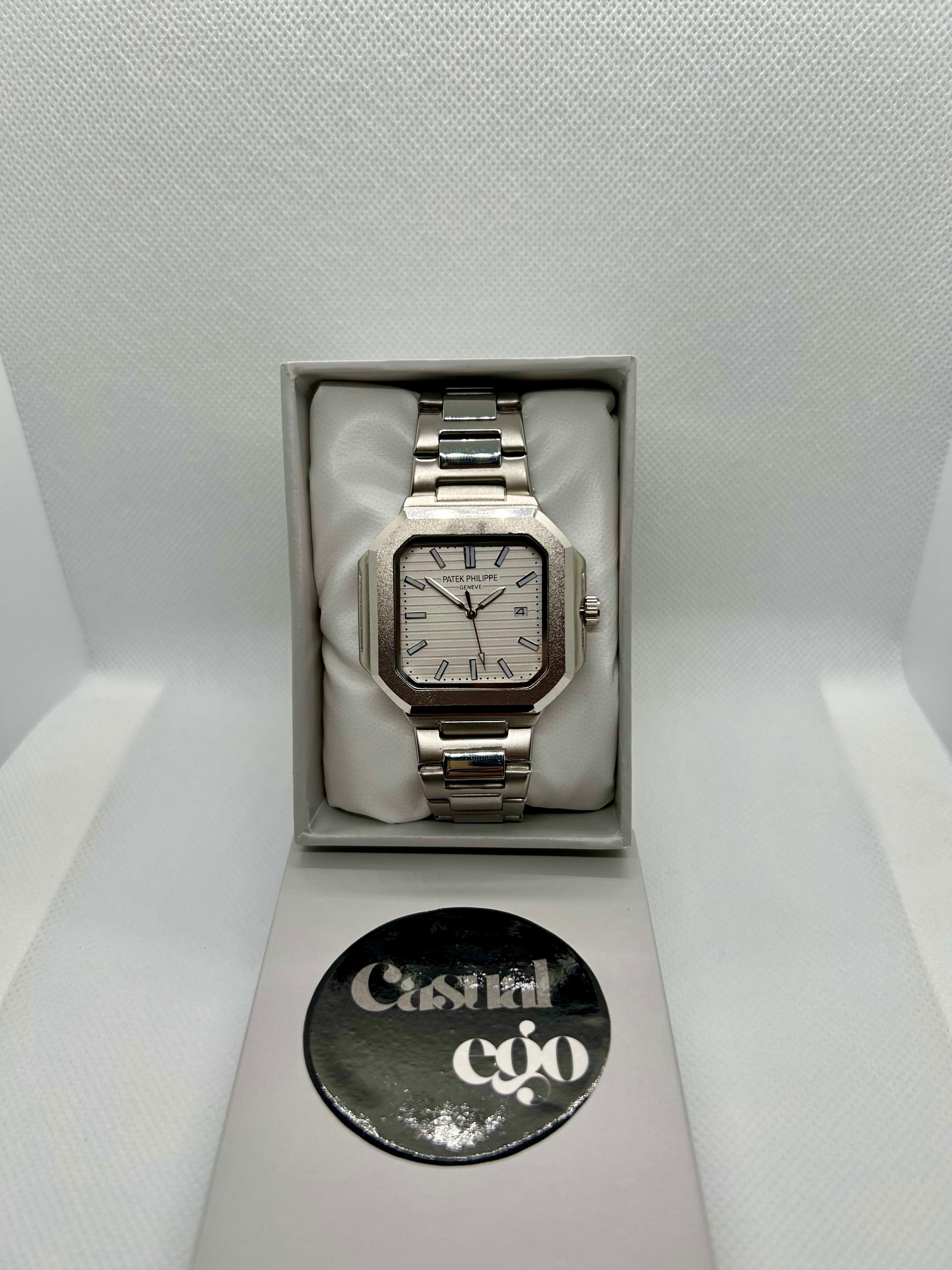 GENEVE-NAUTILUS-DATE SWEEP (WHITE)